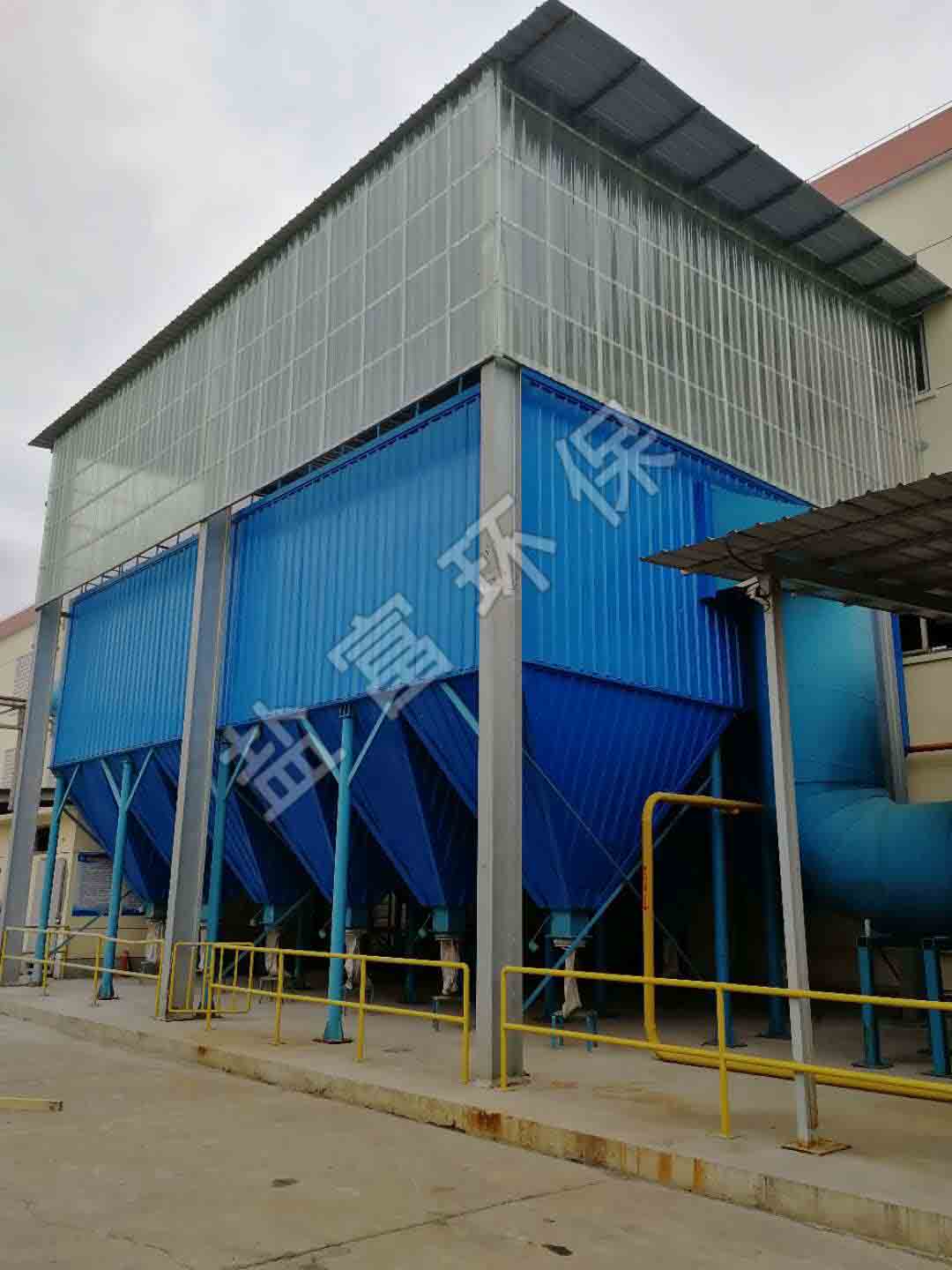 Zinc boiler flue gas dedusting project in Shanghai Yongfeng hot galvanizing Co., Ltd.